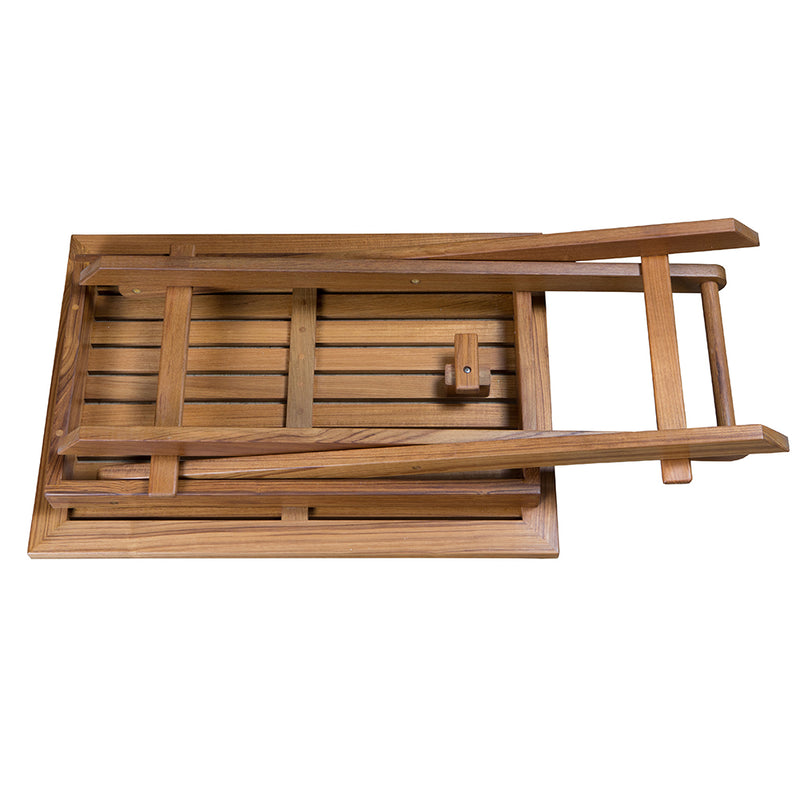 Load image into Gallery viewer, Whitecap Folding Slat Table - Teak [63058]
