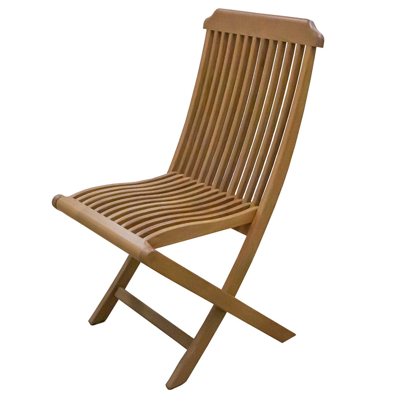 Load image into Gallery viewer, Whitecap Folding Deck Chair - Teak [63075]
