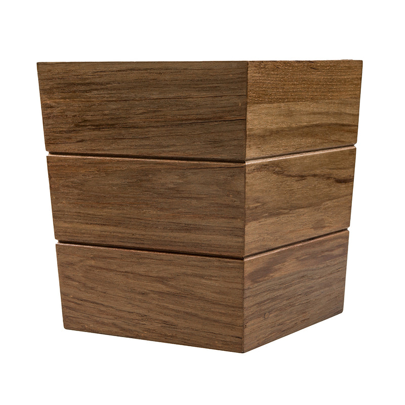 Load image into Gallery viewer, Whitecap Large Waste Basket - Teak [63100]
