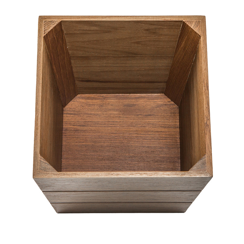 Load image into Gallery viewer, Whitecap Large Waste Basket - Teak [63100]
