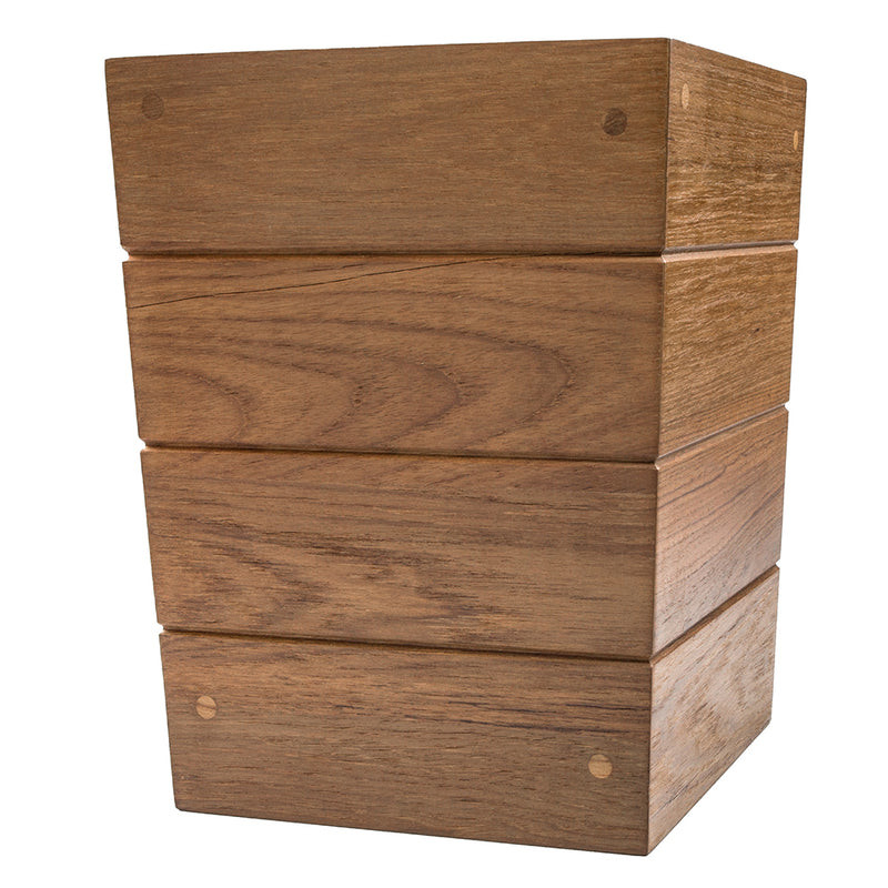 Load image into Gallery viewer, Whitecap Small Waste Basket - Teak [63102]
