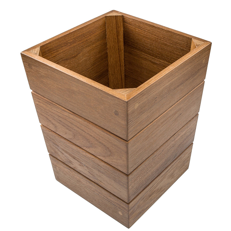 Load image into Gallery viewer, Whitecap Small Waste Basket - Teak [63102]
