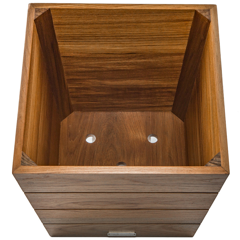 Load image into Gallery viewer, Whitecap Small Planter Box - Teak [63110]
