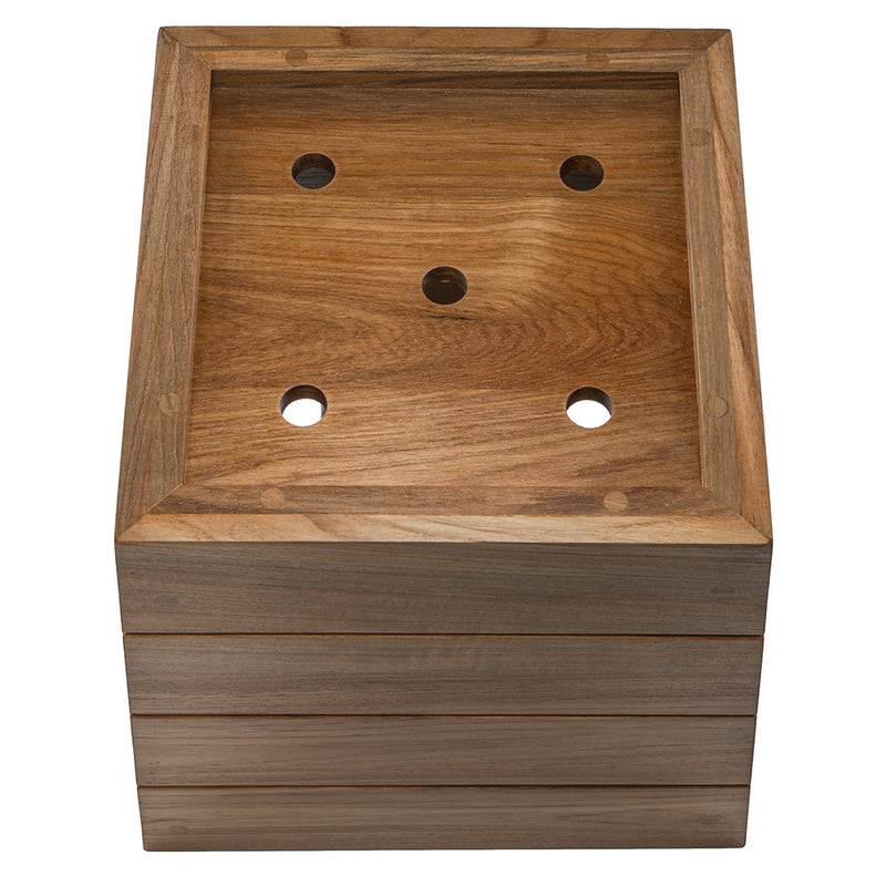 Load image into Gallery viewer, Whitecap Small Planter Box - Teak [63110]
