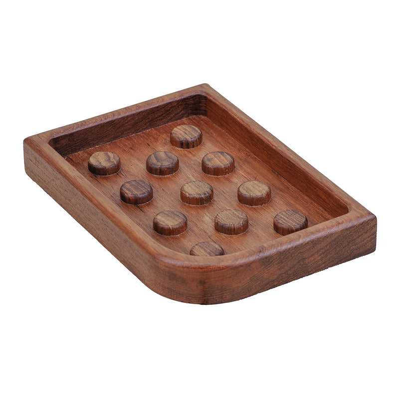 Load image into Gallery viewer, Whitecap EKA Collection Soap Dish - Teak [63203]
