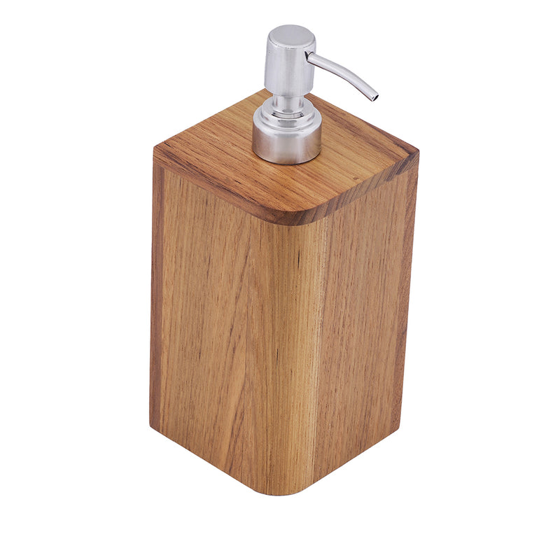 Load image into Gallery viewer, Whitecap EKA Collection Soap Dispenser - Teak [63205]
