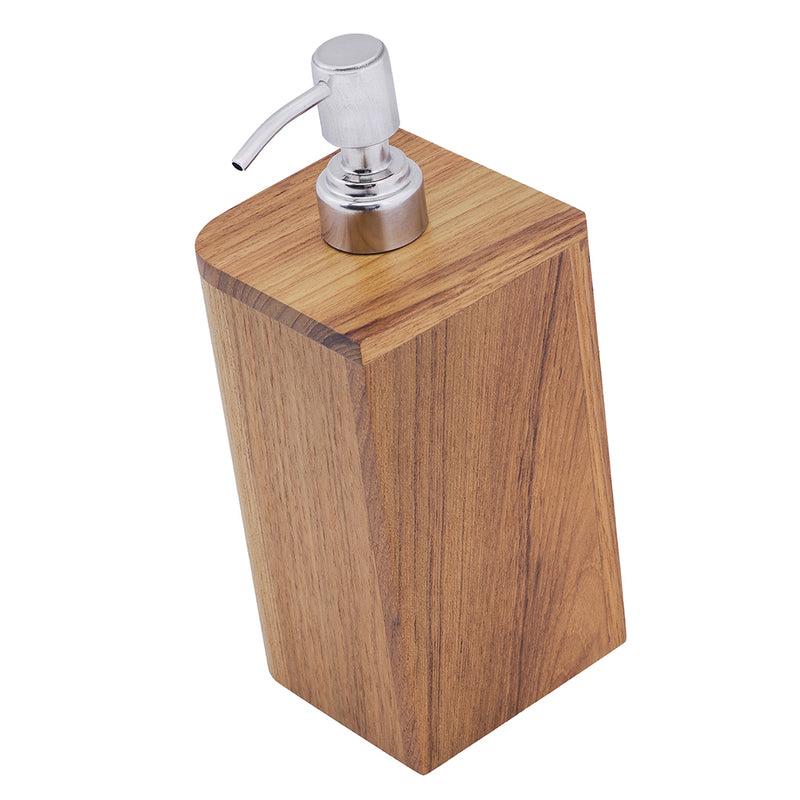 Load image into Gallery viewer, Whitecap EKA Collection Soap Dispenser - Teak [63205]
