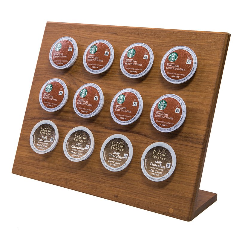 Load image into Gallery viewer, Whitecap K-Cup Holder 12-Capsule - Teak [63406]
