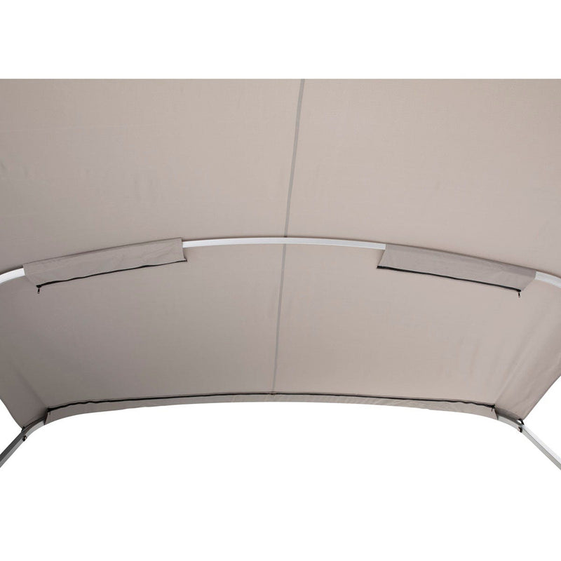 Load image into Gallery viewer, SureShade Power Bimini - Clear Anodized Frame - Grey Fabric [2020000300]
