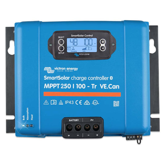 Victron SmartSolar MPPT Solar Charge Controller - 250V - 100Am- VE.CAN Port - UL Approved [SCC125110412]