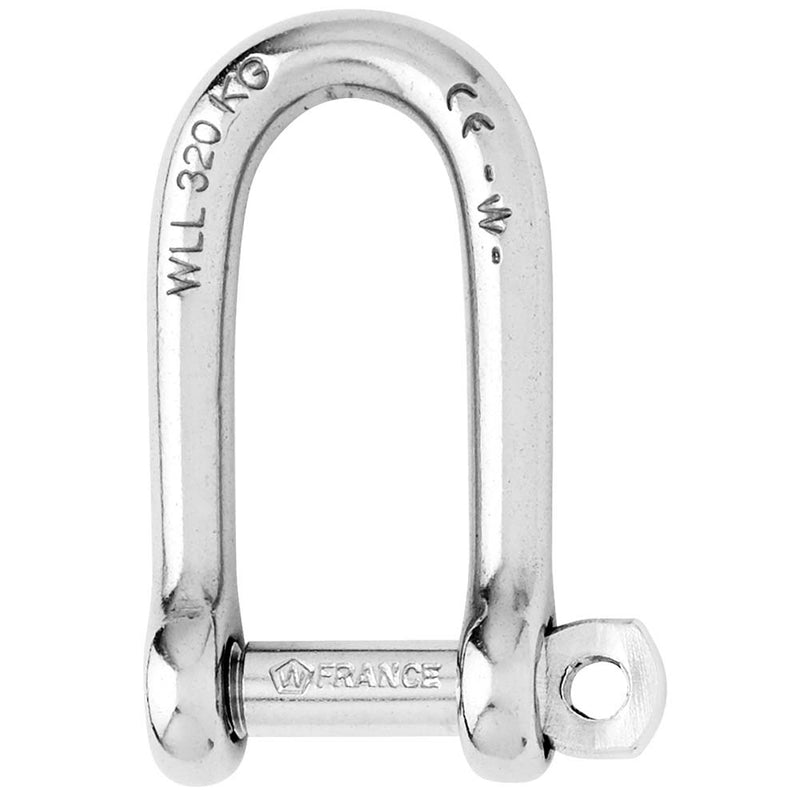 Load image into Gallery viewer, Wichard Self-Locking Long D Shackle - Diameter 6mm - 1/4&quot; [01213]
