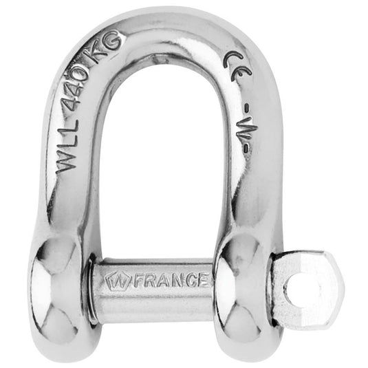 Wichard Captive Pin D Shackle - Diameter 5mm - 3/16