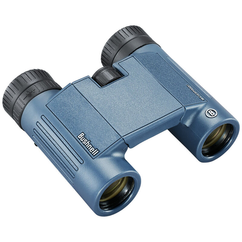 Load image into Gallery viewer, Bushnell 12x25mm H2O Binocular - Dark Blue Roof WP/FP Twist Up Eyecups [132105R]
