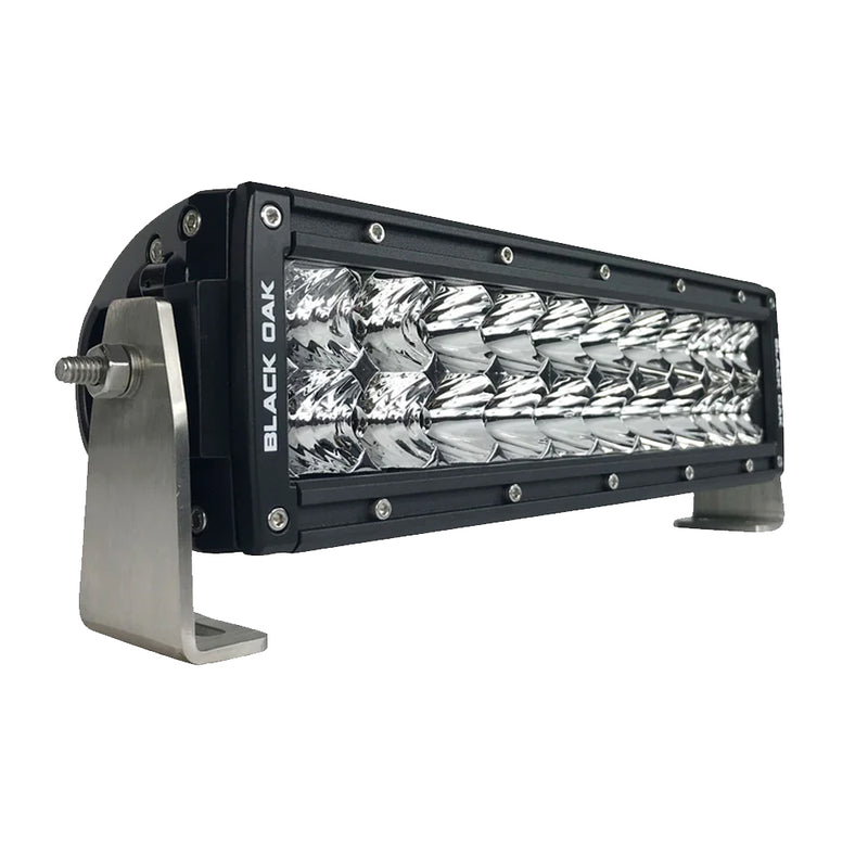 Load image into Gallery viewer, Black Oak Pro Series 3.0 Curved Double Row 10&quot; LED Light Bar - Combo Optics - Black Housing [10CC-D5OS]
