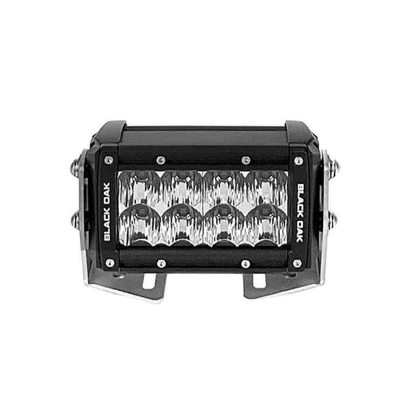 Load image into Gallery viewer, Black Oak Pro Series 3.0 Double Row 4&quot; LED Light Bar - Spot Optics - Black Housing [4S-D5OS]
