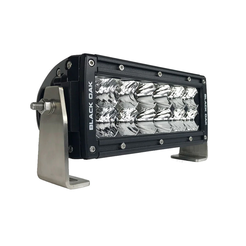 Load image into Gallery viewer, Black Oak Pro Series 3.0 Double Row 6&quot; LED Light Bar - Combo Optics - Black Housing [6C-D5OS]
