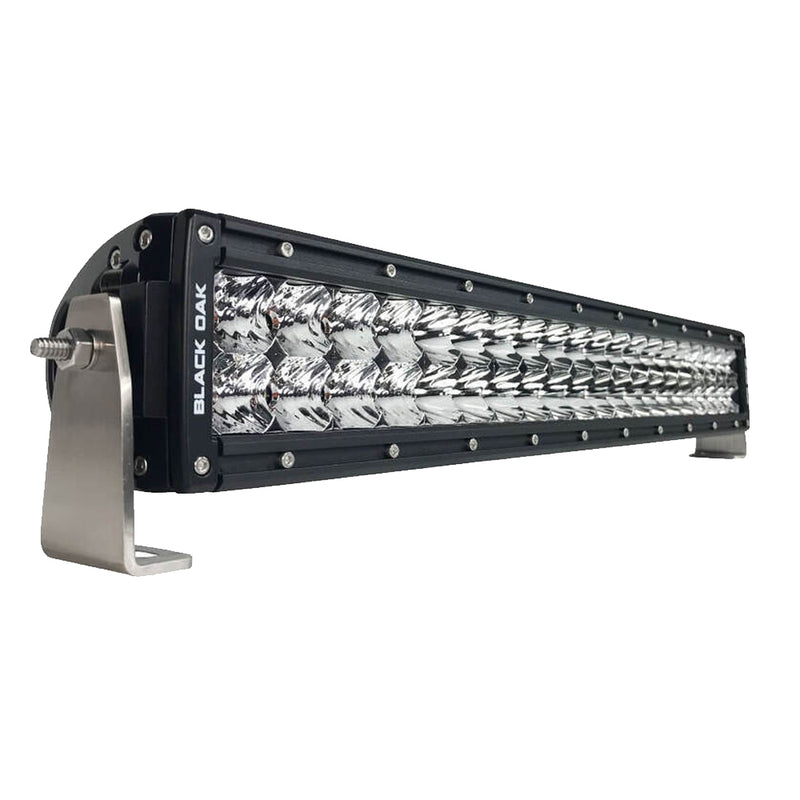 Load image into Gallery viewer, Black Oak Pro Series 3.0 Double Row 20&quot; LED Light Bar - Combo Optics - Black Housing [20C-D5OS]
