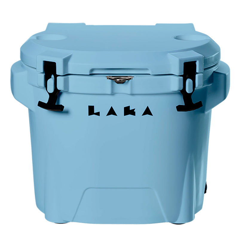 Load image into Gallery viewer, LAKA Coolers 30 Qt Cooler w/Telescoping Handle  Wheels - Blue [1080]
