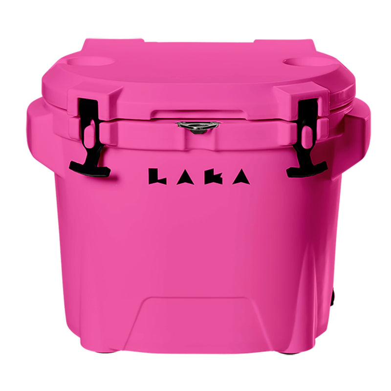 Load image into Gallery viewer, LAKA Coolers 30 Qt Cooler w/Telescoping Handle  Wheels - Pink [1081]
