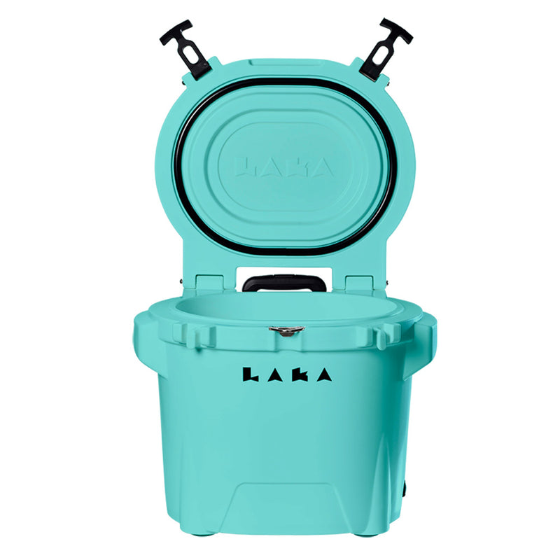 Load image into Gallery viewer, LAKA Coolers 30 Qt Cooler w/Telescoping Handle  Wheels - Seafoam [1082]
