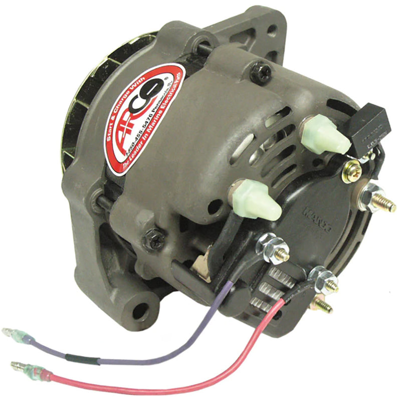 Load image into Gallery viewer, ARCO Marine Premium Replacement Alternator w/Single Groove Pulley - 12V, 55A [60050]
