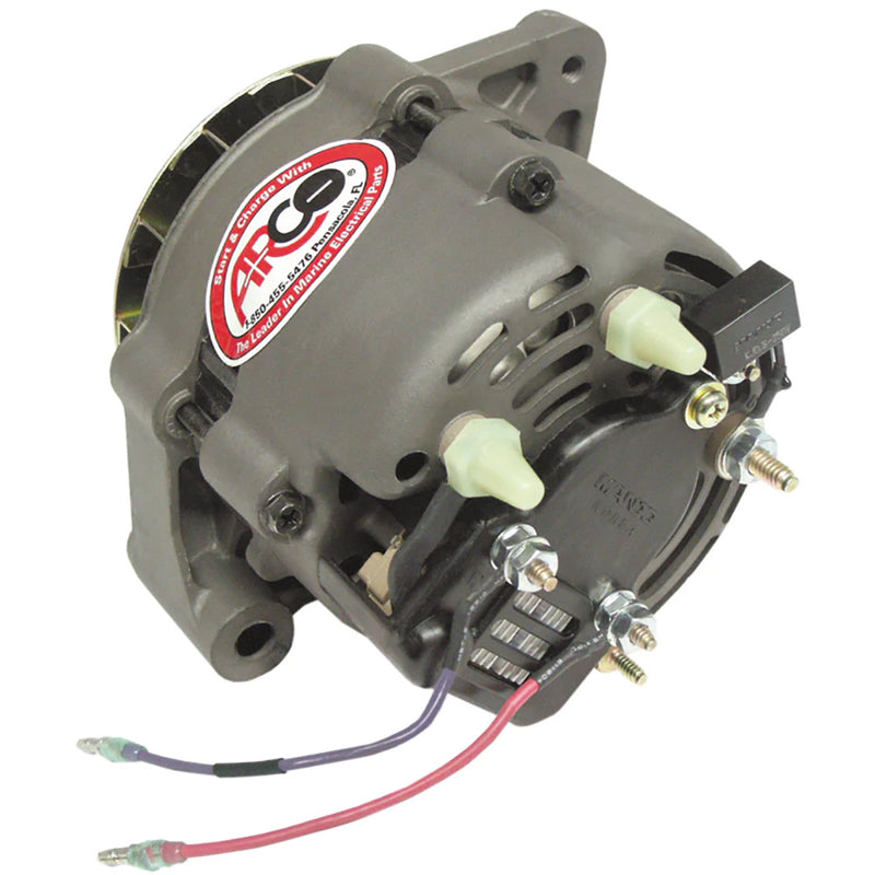 Load image into Gallery viewer, ARCO Marine Premium Replacement Alternator w/Multi-Groove Pulley - 12V 55A [60055]
