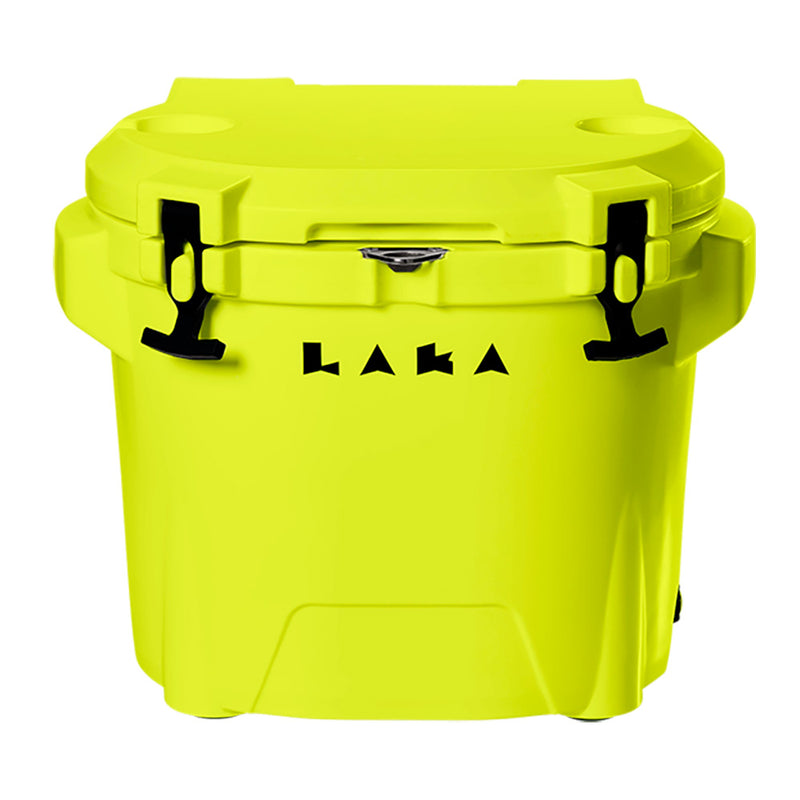 Load image into Gallery viewer, LAKA Coolers 30 Qt Cooler w/Telescoping Handle  Wheels - Yellow [1087]
