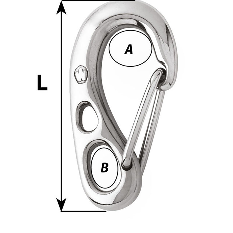 Load image into Gallery viewer, Wichard HR Safety Snap Hook - 100mm Length - 3-15/16&quot; [02382]
