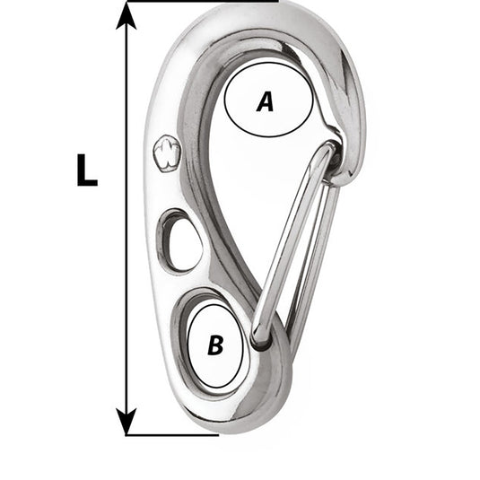 Wichard HR Safety Snap Hook - 100mm Length - 3-15/16