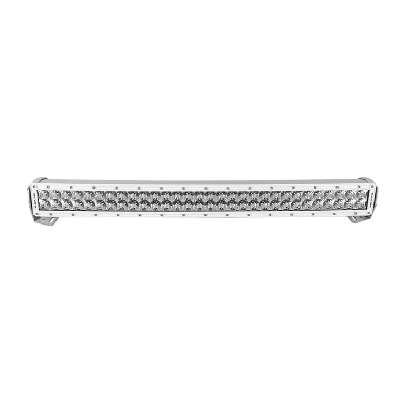 Load image into Gallery viewer, Black Oak 30&quot; Marine Curved Double Row LED Light Bar - Spot Optics - White Housing - Pro Series 3.0 [30SCM-D5OS]
