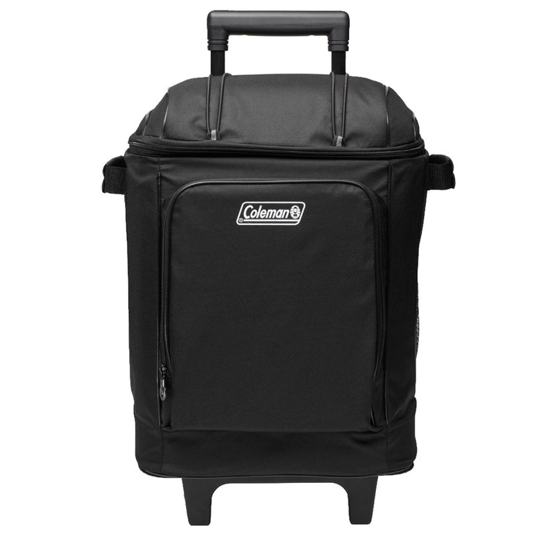 Load image into Gallery viewer, Coleman CHILLER 42-Can Soft-Sided Portable Cooler w/Wheels - Black [2158136]

